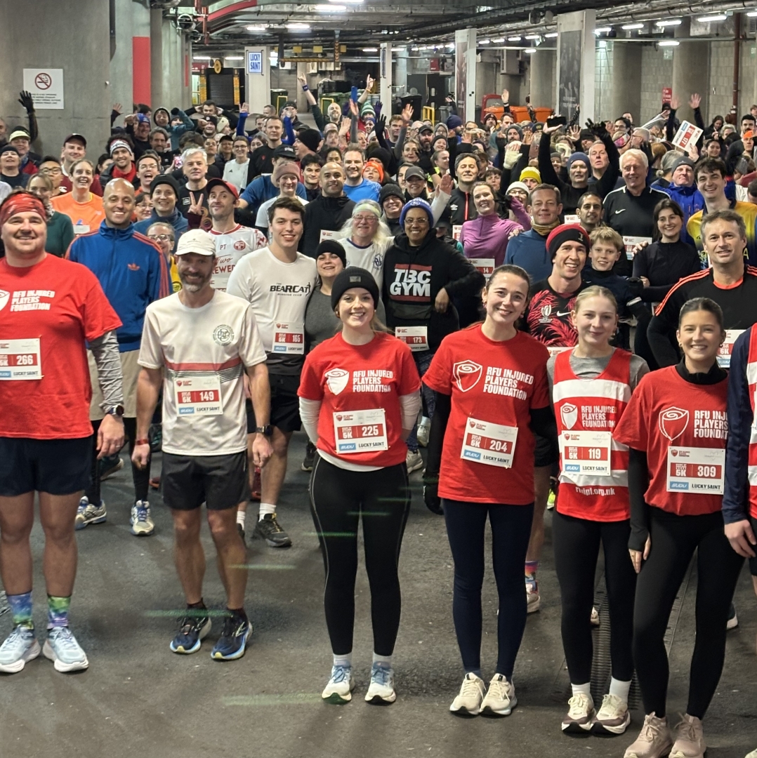Runners in Allianz Stadium 5k
