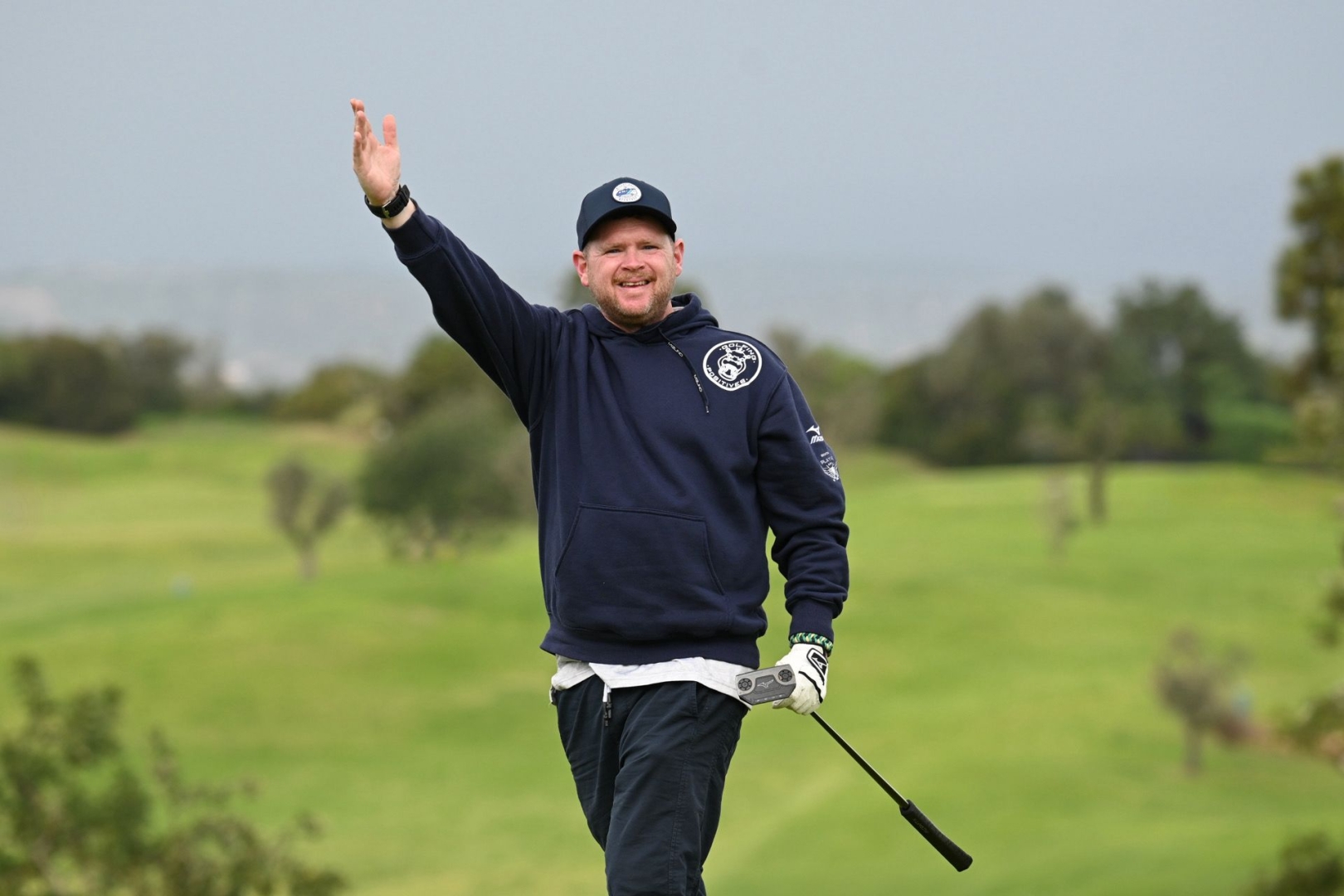 Iain Millar loving his golf