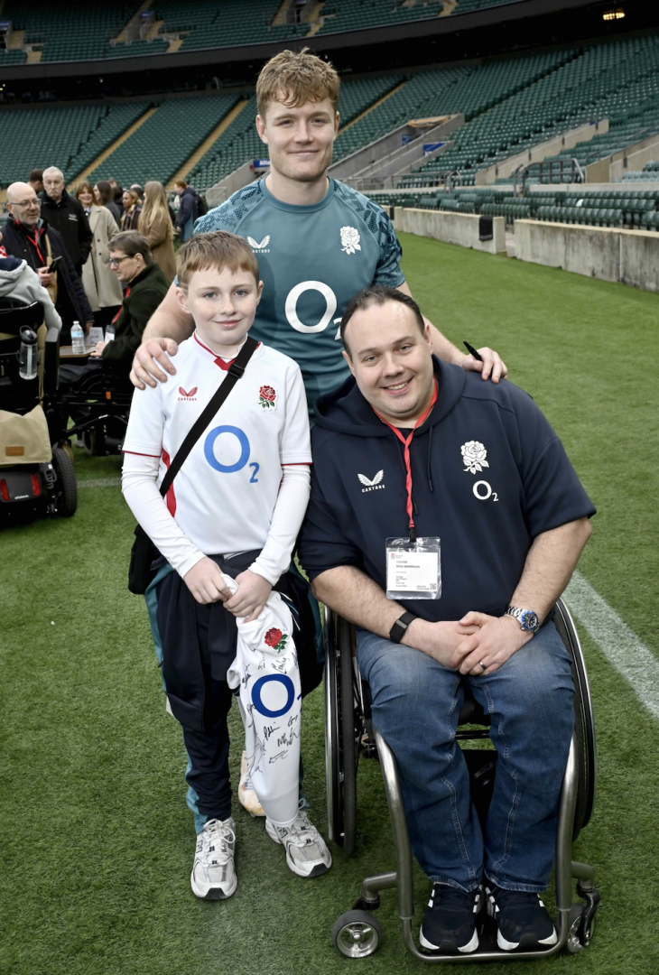 IPF Ambassador Fin Smith with Luke and Ross