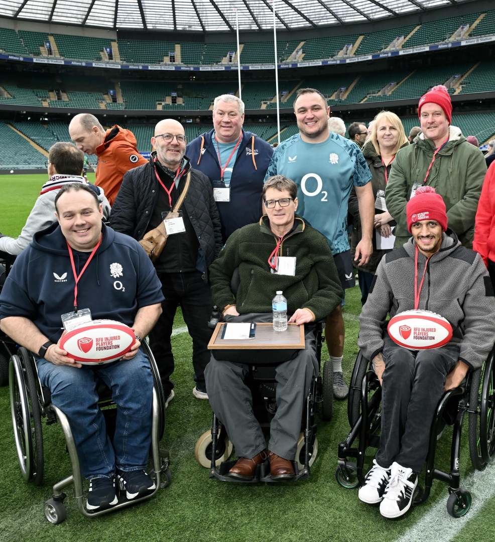 IPF Members with Jamie George