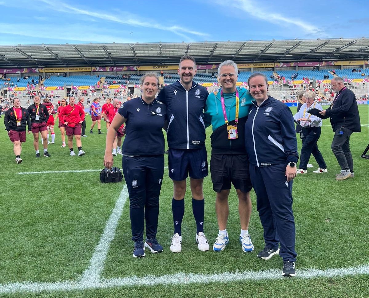 Danny Rumble and team