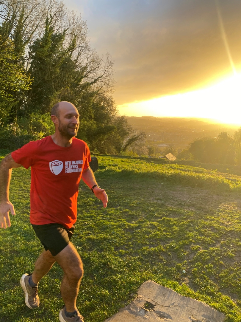 Running for the IPF - a charity that embodies the rugby family ethos 