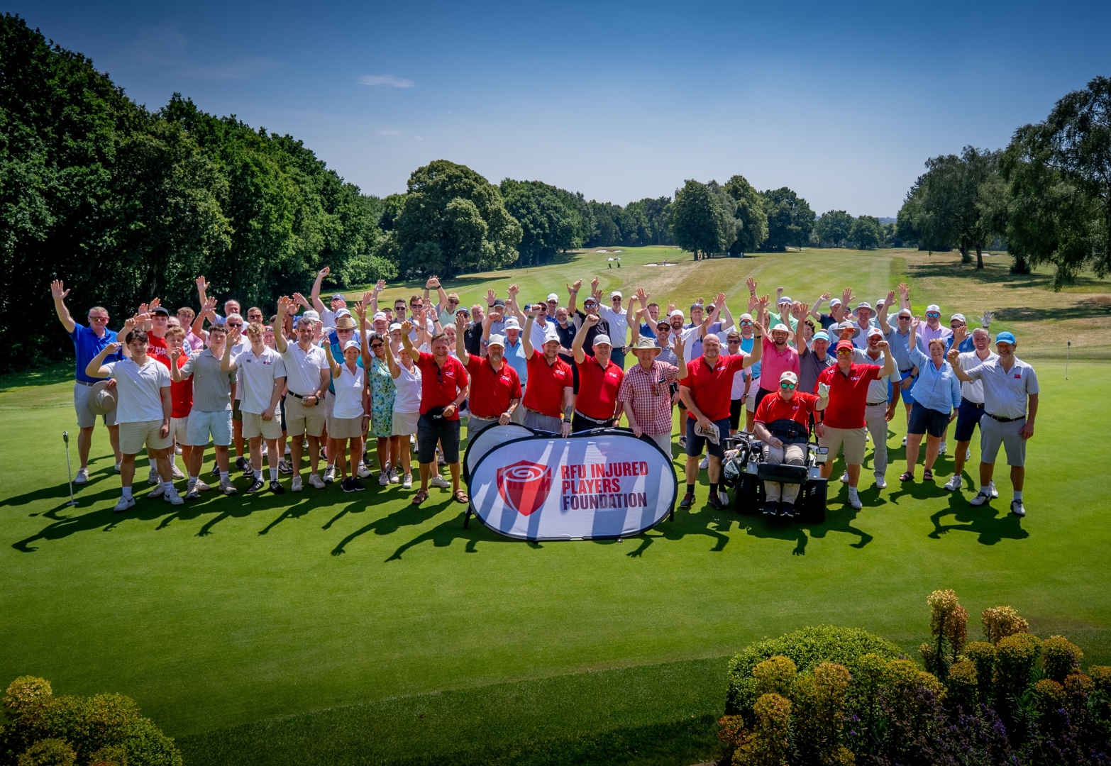 Midlands rugby clubs and golfers come together to support the Injured Players Foundation 
