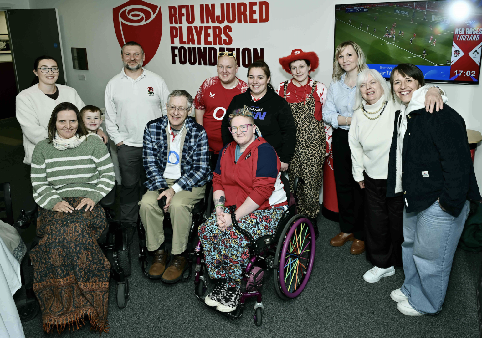  IPF Ambassador Katy Daley McLean joins IPF Members at Allianz Stadium, Twickenham