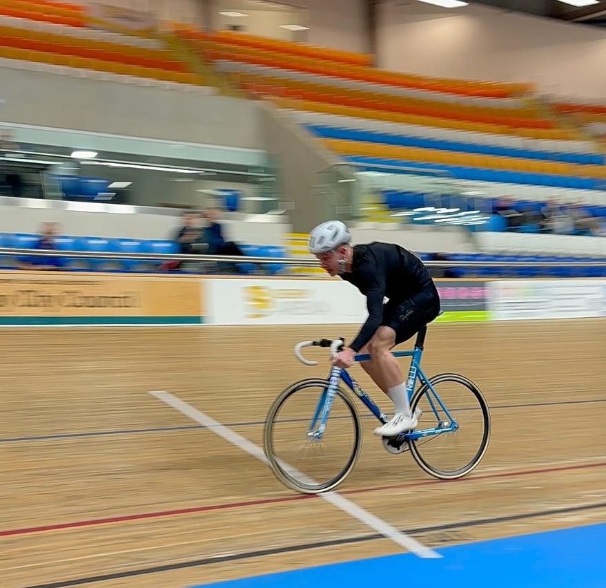 Spencer Wadsworth competes in BUCS track championships