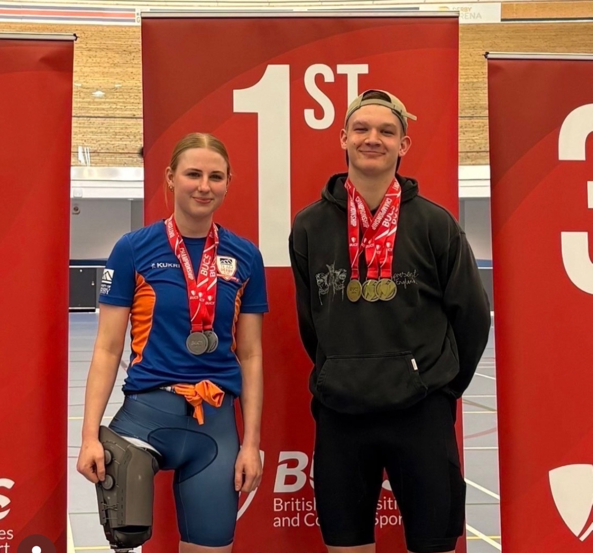 Spencer sets new BUCS record at Para Cycling Championships 